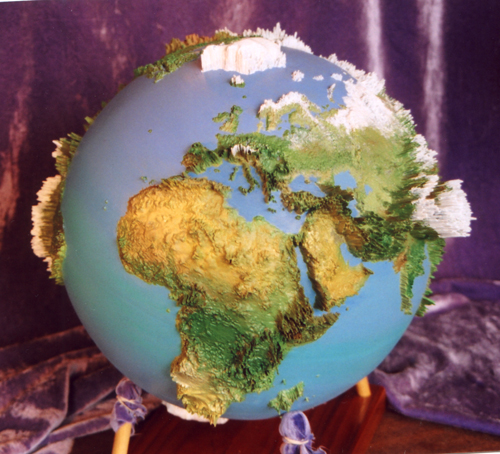 Land Globe 250x